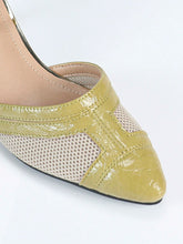 Women's New Fashion Avocado Green Mesh Breathable Hollow Out